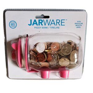 NWT Jarware Piggy Bank